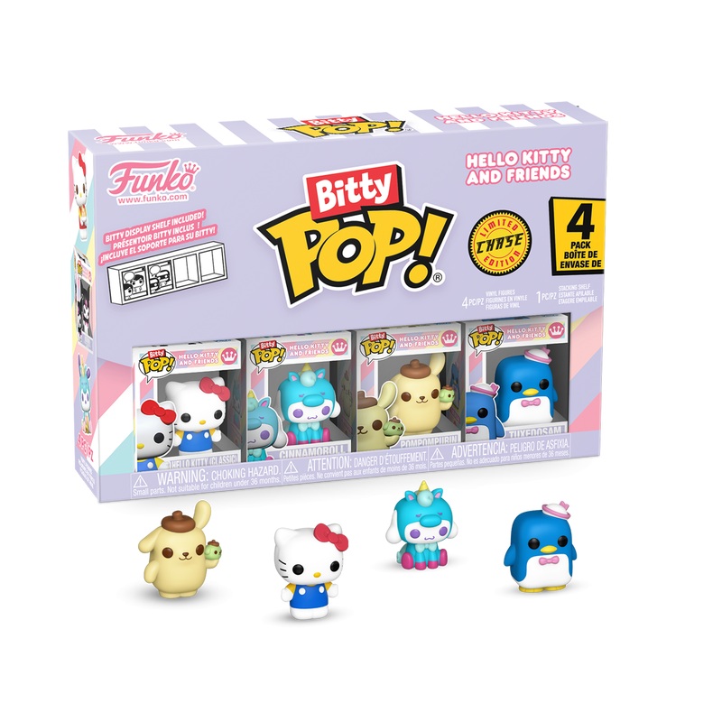 Funko Pop! Bitty Pops: Hello Kitty & Friends – Hello Kitty 4pk