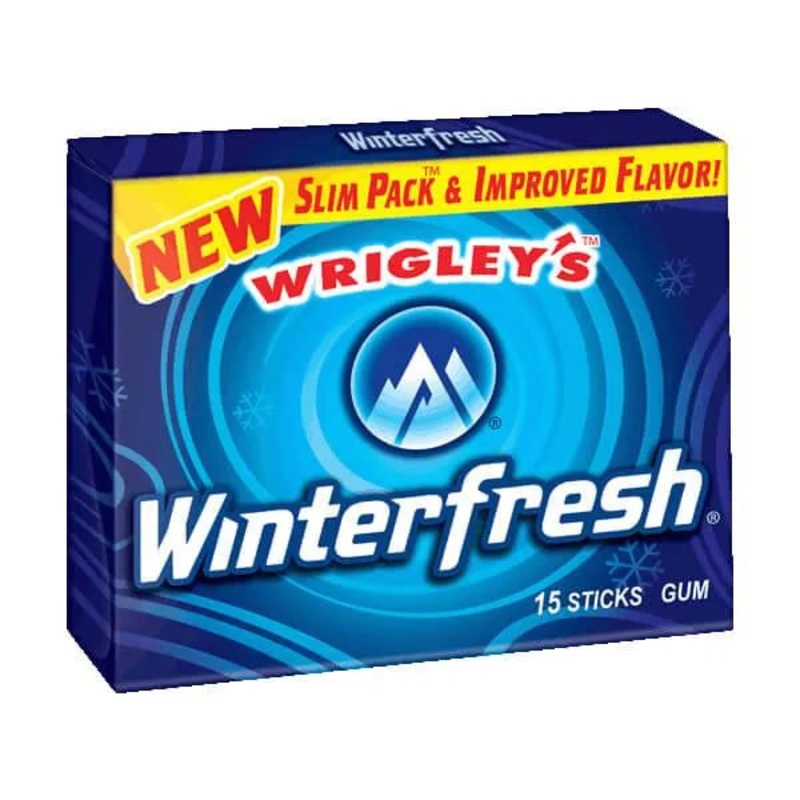 Wrigley’s Winterfresh Gum Slim Packs: 10-Piece Box