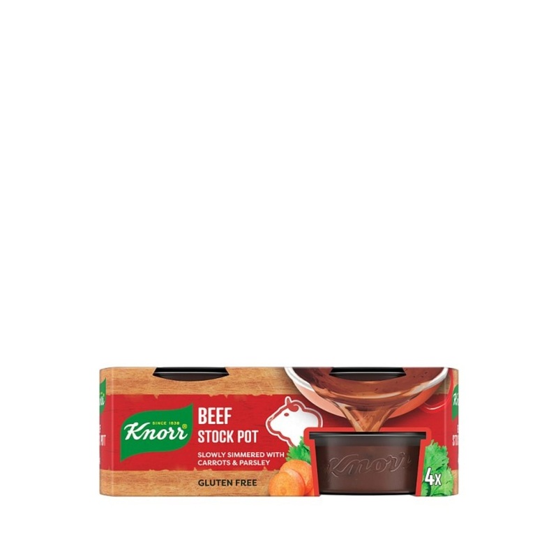 KNORR STOCK POT BEEF 4X28G UNIT