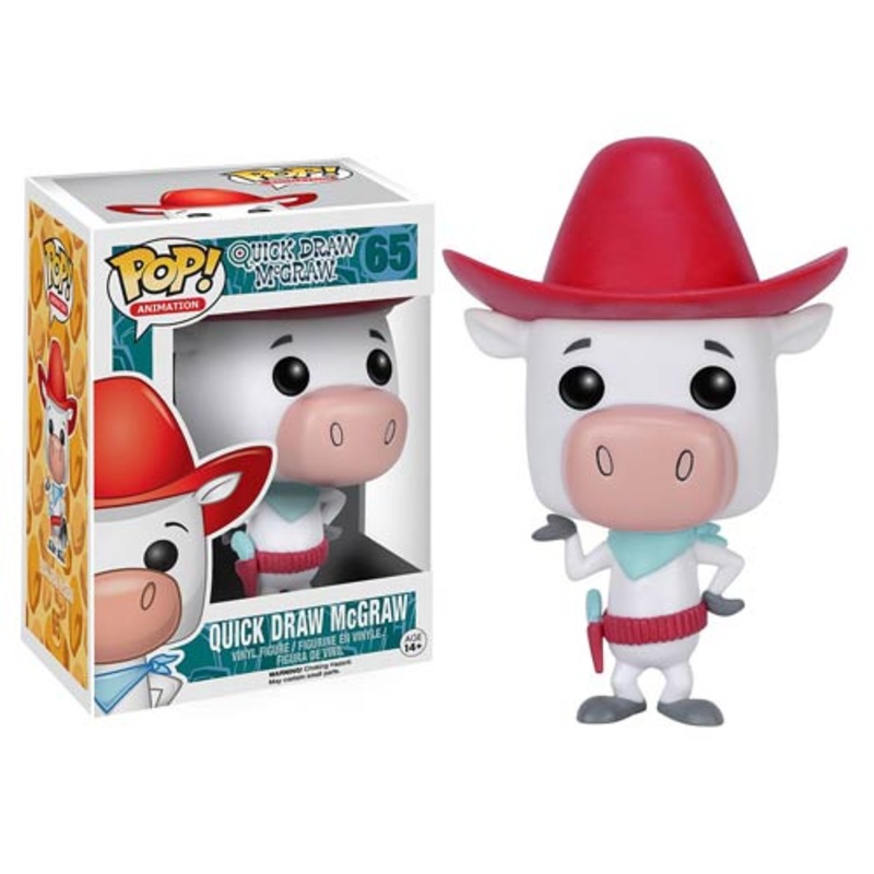 (DAMAGED BOX) Funko Pop! Animation: Quick Draw McGraw – Quick Draw McGraw #65