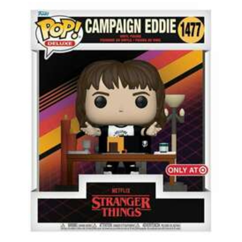 Funko Pop! Television: Stranger Things – Campaign Eddie #1477 (Target Exclusive)
