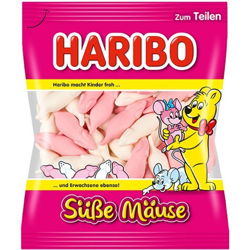 German Haribo Se Muse (Sweet Marshmallow Mice)